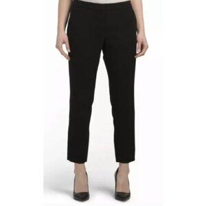 Theory Thaniel Z2 Maxyne Crepe Black Pants-sz 6